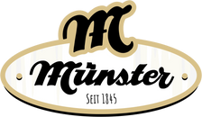 Logo Münster - brutărie parteneră Maximov pentru tăvi și echipamente profesionale