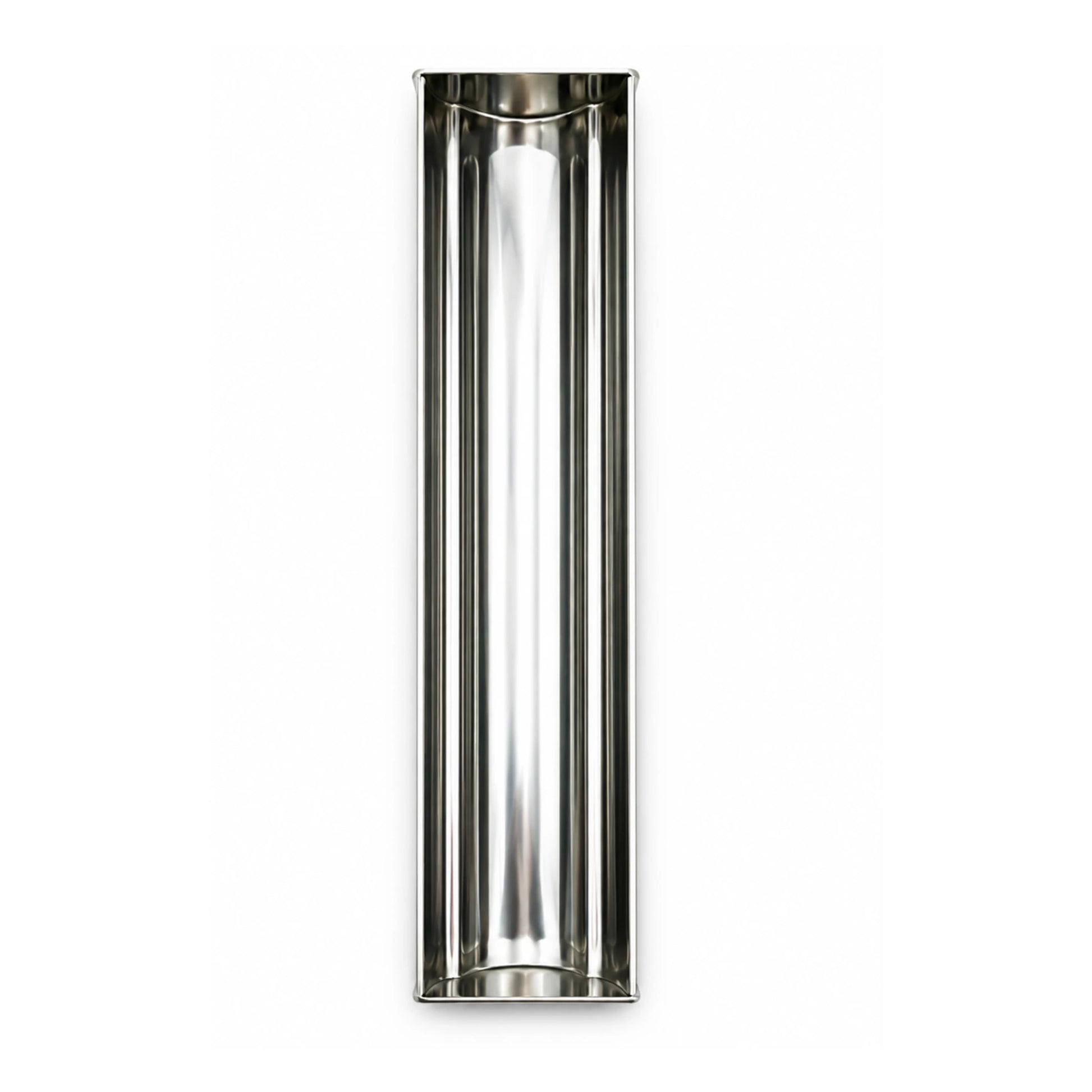 Formă terină din inox AISI 304, model treflă, prezentare frontală