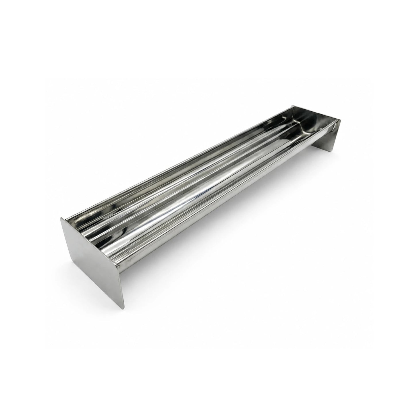 Formă terină din inox AISI 304, model treflă, pentru uz profesional