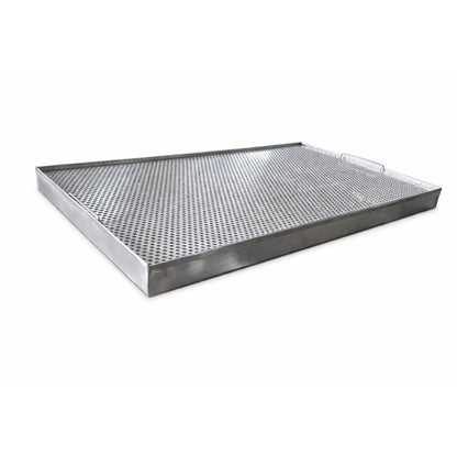 Tavă de scurgere perforată pentru pahare din inox AISI 304, dimensiune 600x400 mm