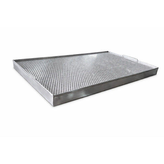 Tavă de scurgere perforată pentru pahare din inox AISI 304, dimensiune 600x400 mm